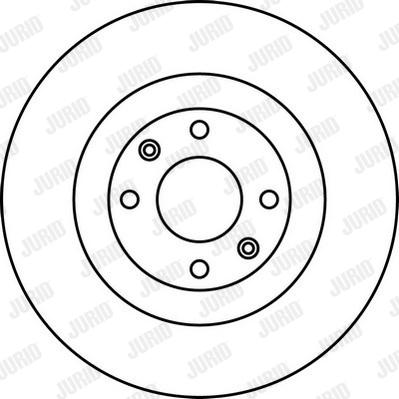 Jurid 562221J - Тормозной диск autospares.lv