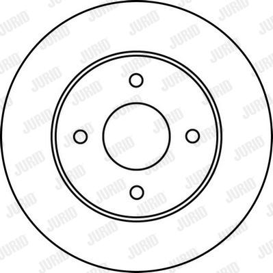 Jurid 562227JC - Тормозной диск autospares.lv