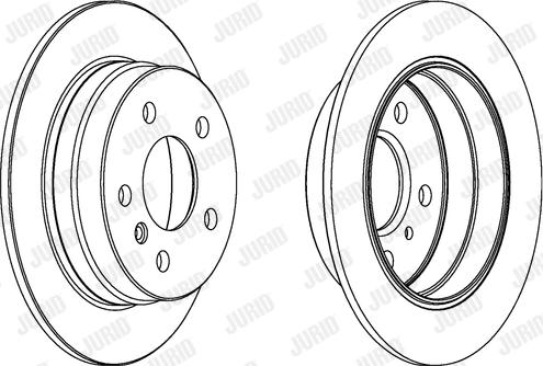 Jurid 562274J - Тормозной диск autospares.lv