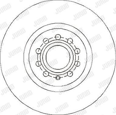 Jurid 562277J - Тормозной диск autospares.lv