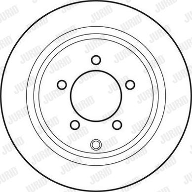 Jurid 562756JC - Тормозной диск autospares.lv