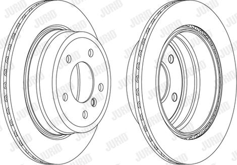 Jurid 562718JC - Тормозной диск autospares.lv