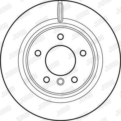 Jurid 562786JC - Тормозной диск autospares.lv