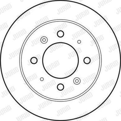 Jurid 562788JC - Тормозной диск autospares.lv