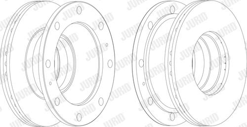 Jurid 567116J - Тормозной диск autospares.lv