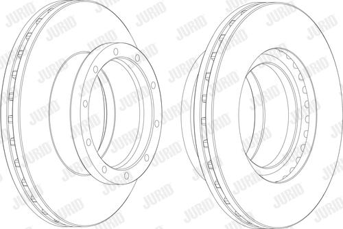 Jurid 567751J - Тормозной диск autospares.lv