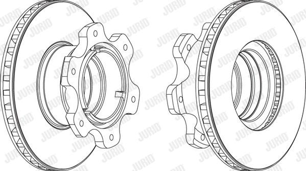 Jurid 567769J - Тормозной диск autospares.lv