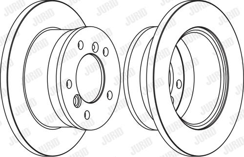 Jurid 567761J - Тормозной диск autospares.lv