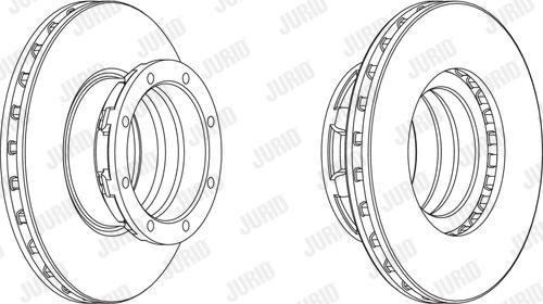 Jurid 567767J - Тормозной диск autospares.lv