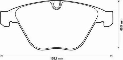 Jurid 571990J-AS - Тормозные колодки, дисковые, комплект autospares.lv