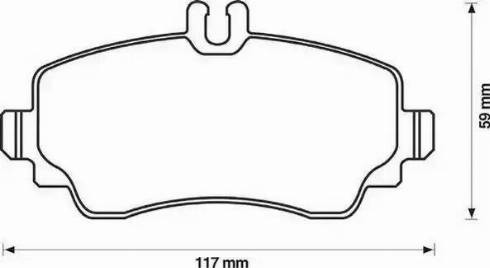 Jurid 571945J-AS - Тормозные колодки, дисковые, комплект autospares.lv