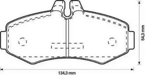 Remsa 70100 - Тормозные колодки, дисковые, комплект autospares.lv