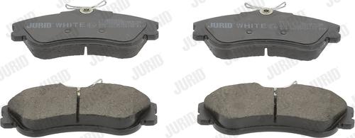 Jurid 571966JC - Тормозные колодки, дисковые, комплект autospares.lv