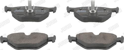 Jurid 571960JC - Тормозные колодки, дисковые, комплект autospares.lv