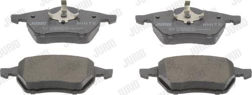 Jurid 571900JC - Тормозные колодки, дисковые, комплект autospares.lv