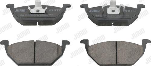 Jurid 571985JC - Тормозные колодки, дисковые, комплект autospares.lv