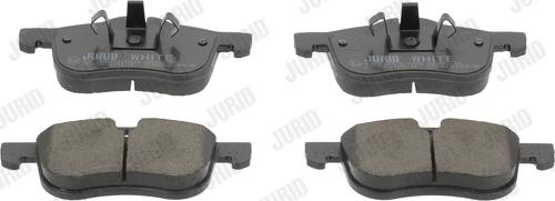 Jurid 571980JC - Тормозные колодки, дисковые, комплект autospares.lv