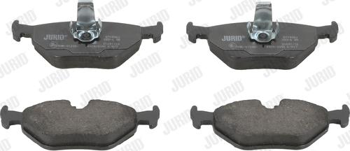 Jurid 571936J - Тормозные колодки, дисковые, комплект autospares.lv