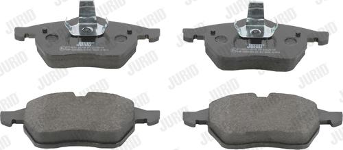 Jurid 571920J - Тормозные колодки, дисковые, комплект autospares.lv