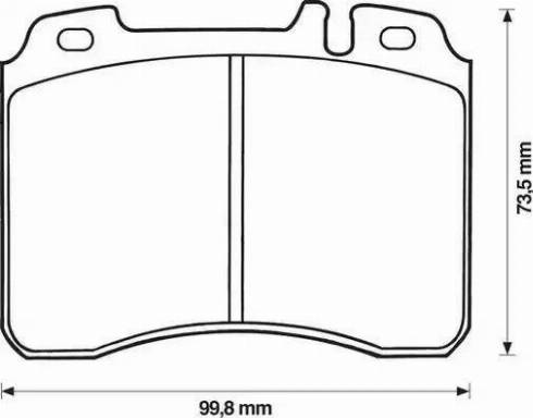 Jurid 571413J-AS - Тормозные колодки, дисковые, комплект autospares.lv