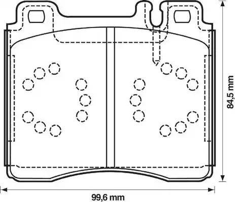 Jurid 571477J-AS - Тормозные колодки, дисковые, комплект autospares.lv