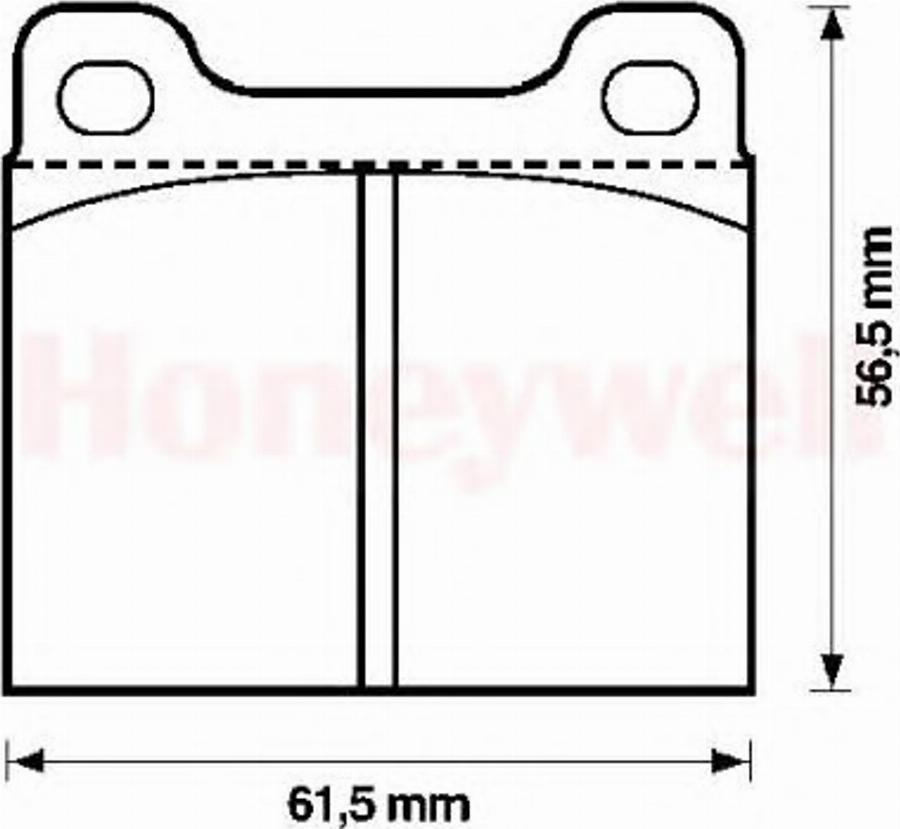 Jurid 571554JAS - Тормозные колодки, дисковые, комплект autospares.lv