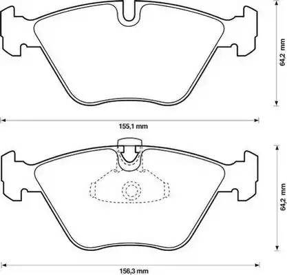 Jurid 571880J-AS - Тормозные колодки, дисковые, комплект autospares.lv