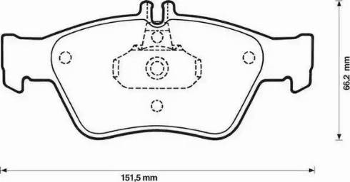 Jurid 571877J-AS - Тормозные колодки, дисковые, комплект autospares.lv