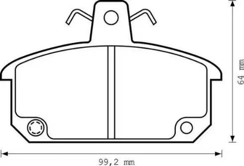 Jurid 571288J-AS - Тормозные колодки, дисковые, комплект autospares.lv