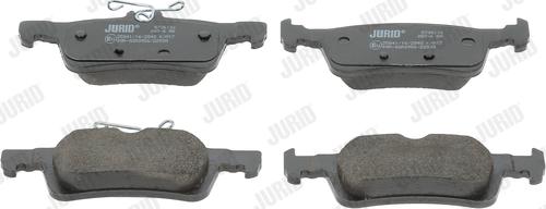 Jurid 573613J - Тормозные колодки, дисковые, комплект autospares.lv