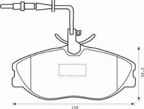 Jurid 573000J-AS - Тормозные колодки, дисковые, комплект autospares.lv