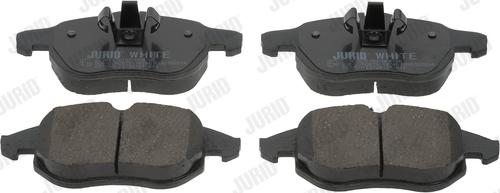 Jurid 573089JC - Тормозные колодки, дисковые, комплект autospares.lv