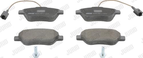 Jurid 573074J - Тормозные колодки, дисковые, комплект autospares.lv