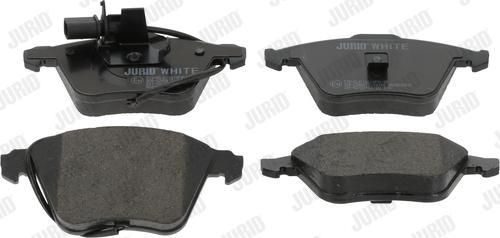 Jurid 573145JC - Тормозные колодки, дисковые, комплект autospares.lv