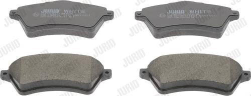 Jurid 573102JC - Тормозные колодки, дисковые, комплект autospares.lv