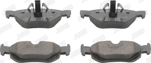 Jurid 573139JC - Тормозные колодки, дисковые, комплект autospares.lv