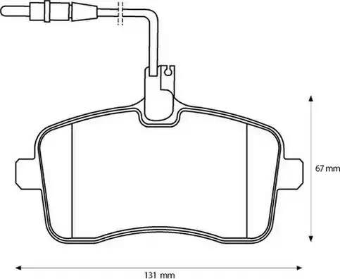 Jurid 573132J-AS - Тормозные колодки, дисковые, комплект autospares.lv