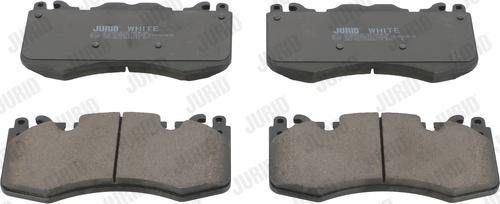 Jurid 573343JC - Тормозные колодки, дисковые, комплект autospares.lv