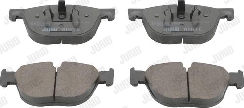 Jurid 573300JC - Тормозные колодки, дисковые, комплект autospares.lv