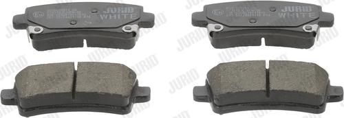 Jurid 573313JC - Тормозные колодки, дисковые, комплект autospares.lv