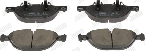 Jurid 573317JC - Тормозные колодки, дисковые, комплект autospares.lv