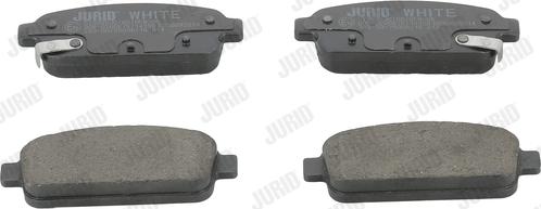 Jurid 573335JC - Тормозные колодки, дисковые, комплект autospares.lv