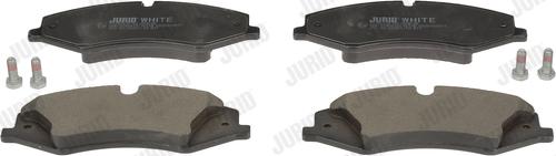 Jurid 573333JC - Тормозные колодки, дисковые, комплект autospares.lv