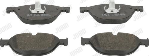 Jurid 573292JC - Тормозные колодки, дисковые, комплект autospares.lv