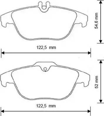 Jurid 573248J-AS - Тормозные колодки, дисковые, комплект autospares.lv