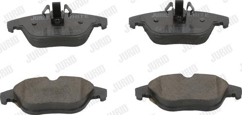 Jurid 573248JC - Тормозные колодки, дисковые, комплект autospares.lv