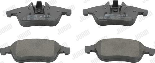 Jurid 573243JC - Тормозные колодки, дисковые, комплект autospares.lv