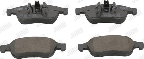 Jurid 573268JC - Тормозные колодки, дисковые, комплект autospares.lv