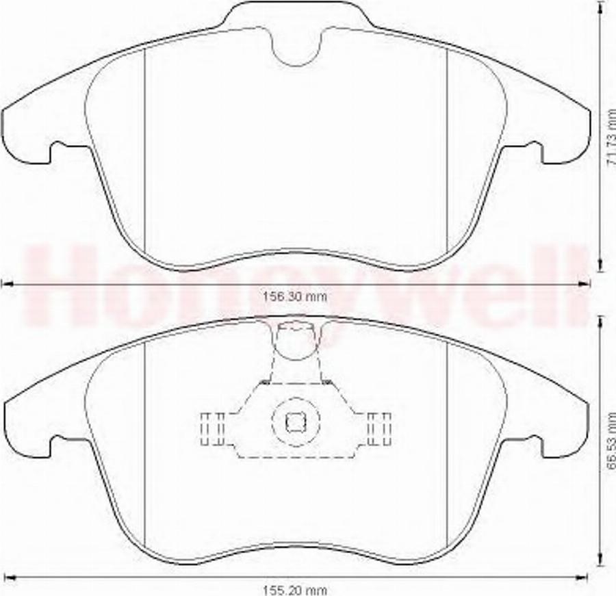 Jurid 573201JAS - Тормозные колодки, дисковые, комплект autospares.lv