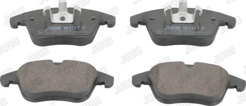 Jurid 573201JC - Тормозные колодки, дисковые, комплект autospares.lv